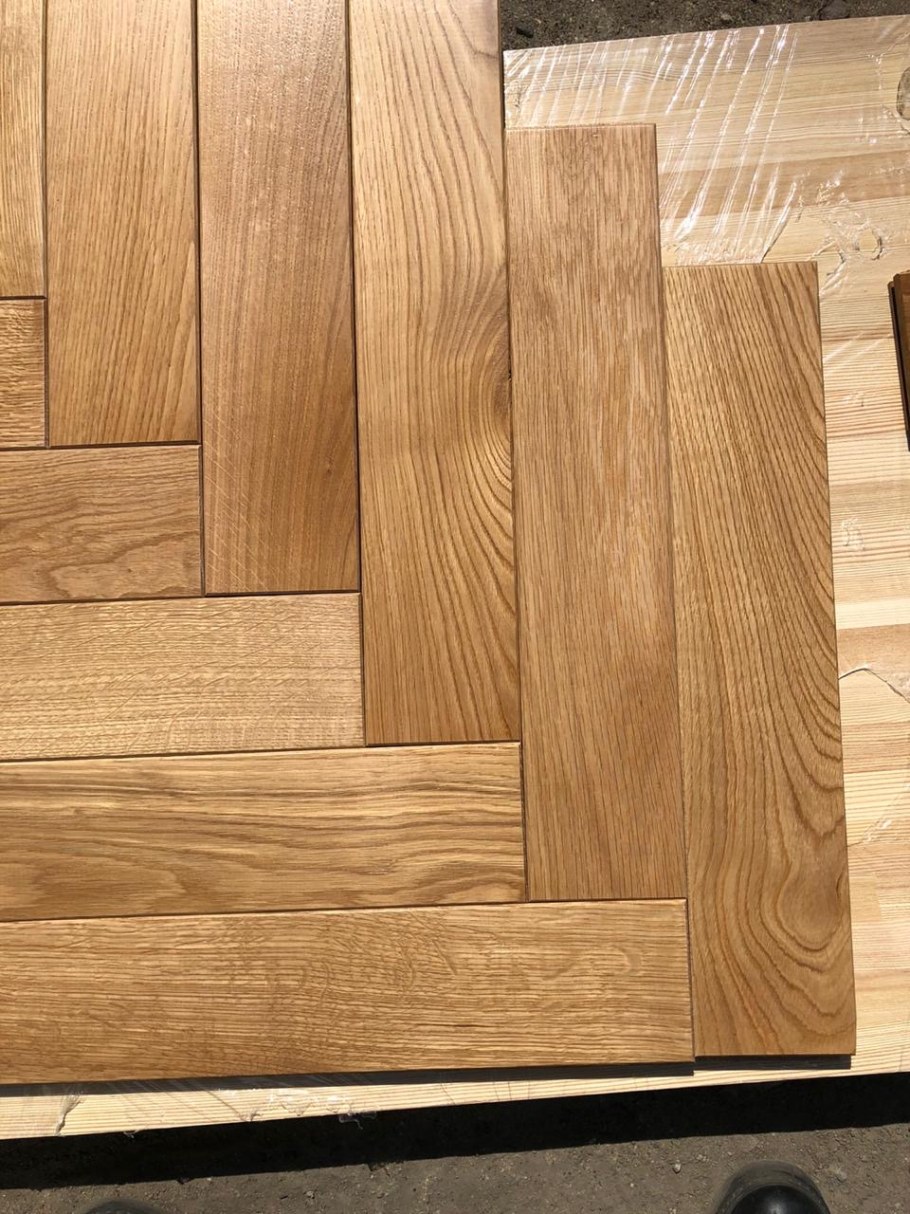 Штучный паркет 420х70х15 тик