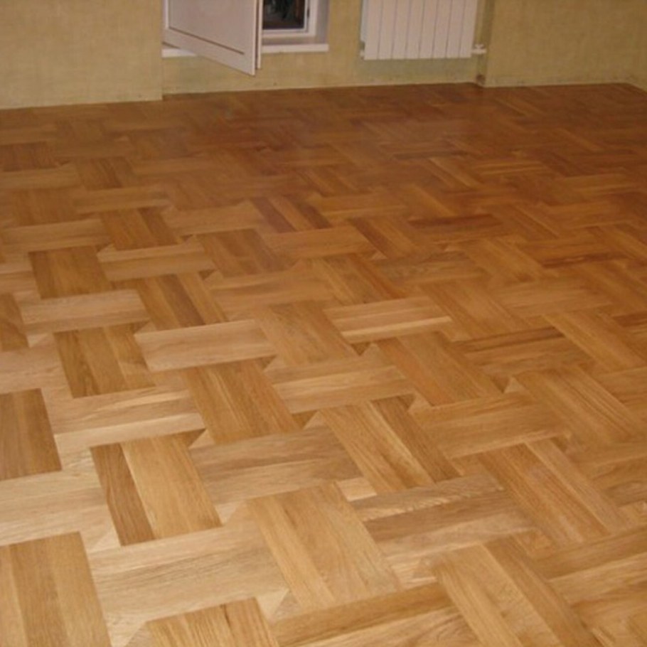 Елочка из штучного паркета