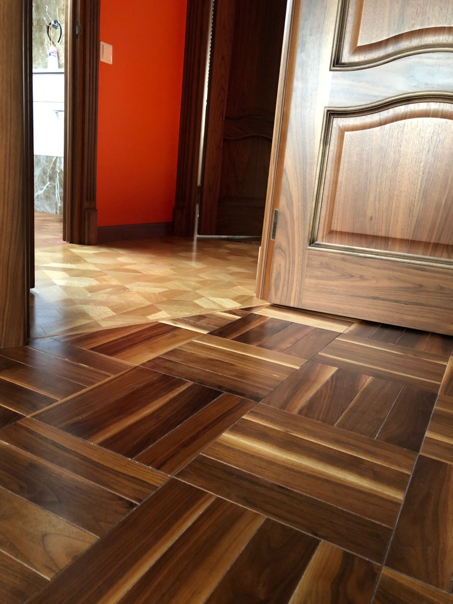 Chevron-Wood-Wall Инженерная доска французская