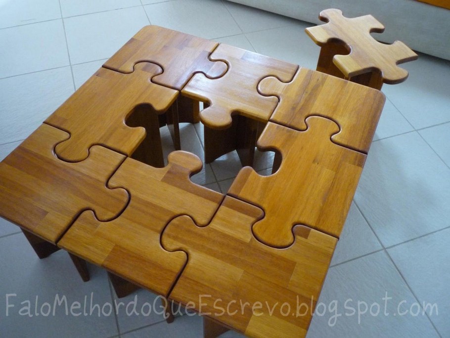 Табуретки пазл