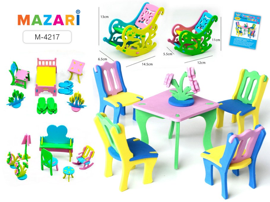 Конструктор "мебель для кукол" к-01-24