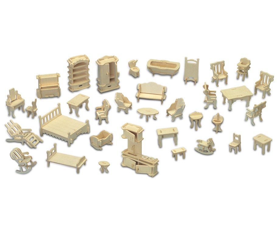 Необычные деревянные табуретки