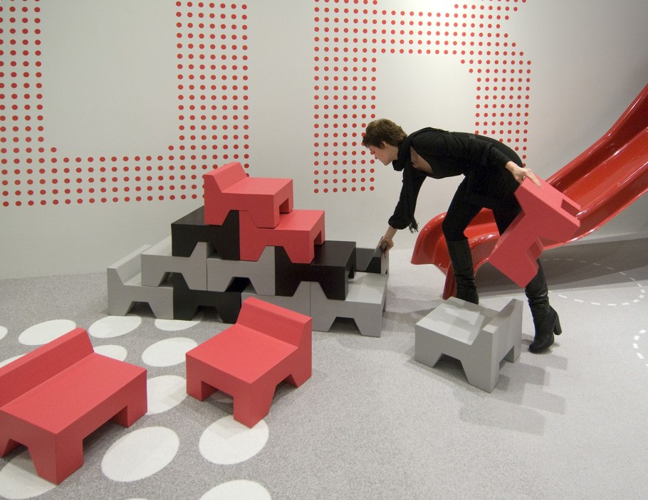 3d пазл мебель