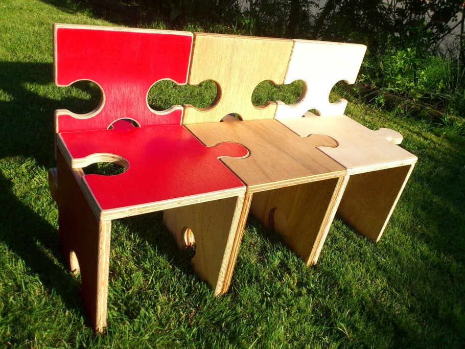 Панно из пазлов