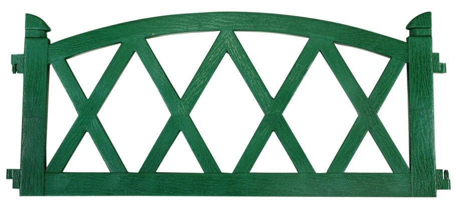 Забор для клумб декоративный