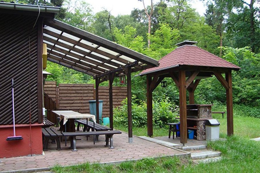 Барбекю на террасе