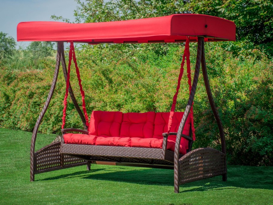 Садовые качели Leda Валенсия II премиум