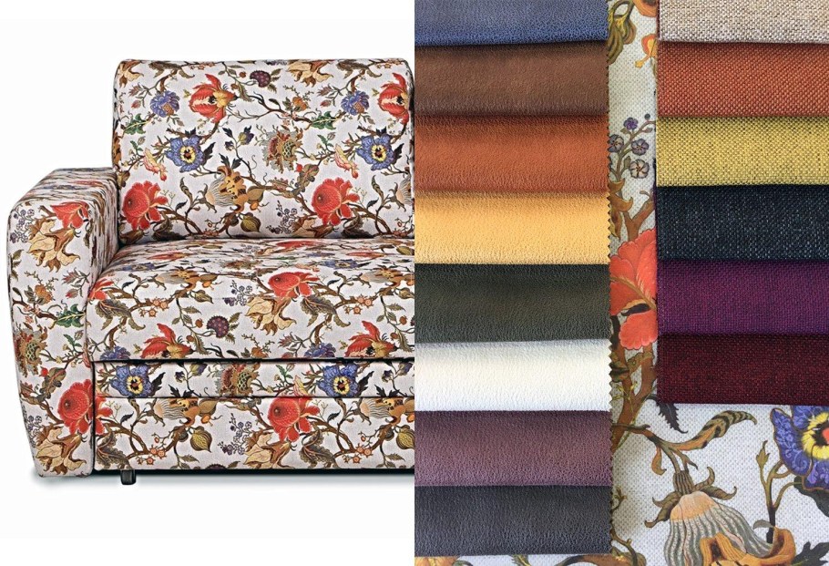 Материалы для обивки мягкой мебели
