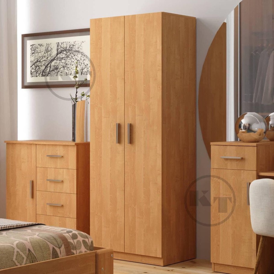 Цвет мебели ольха и вишня