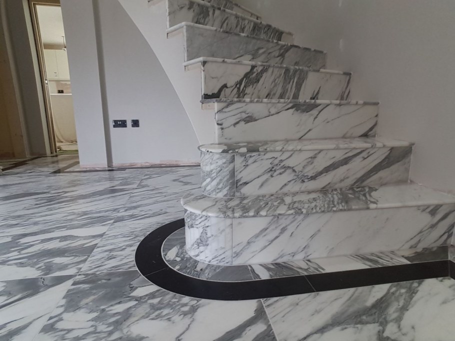 Мрамор Arabescato elegante