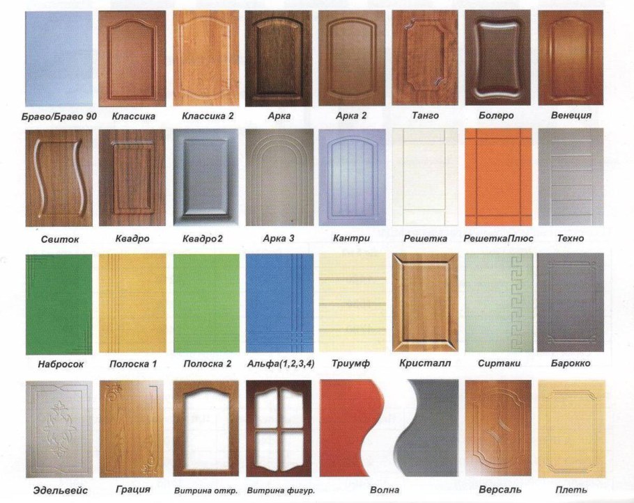 Фасад фрезеровка Браво