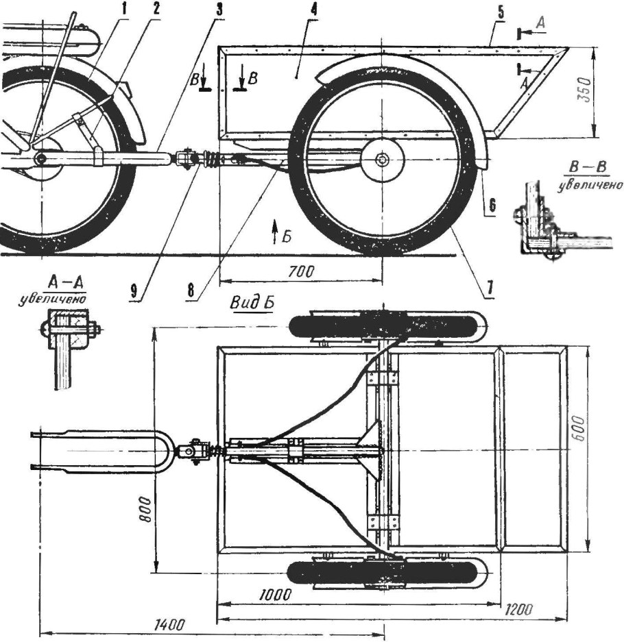 Телега 4 колесная для рельс чертеж