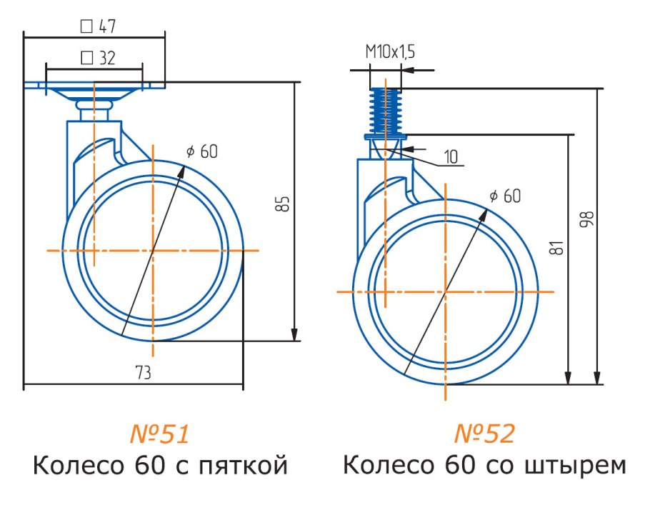 Чертеж колеса