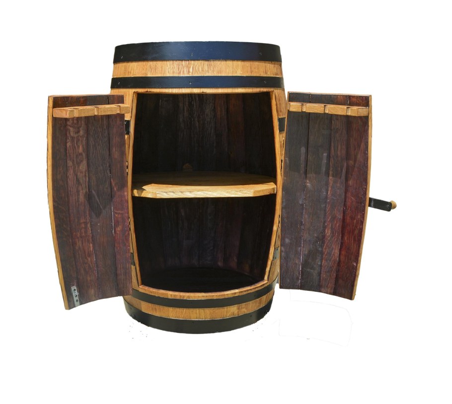 Шкафчик из бочки