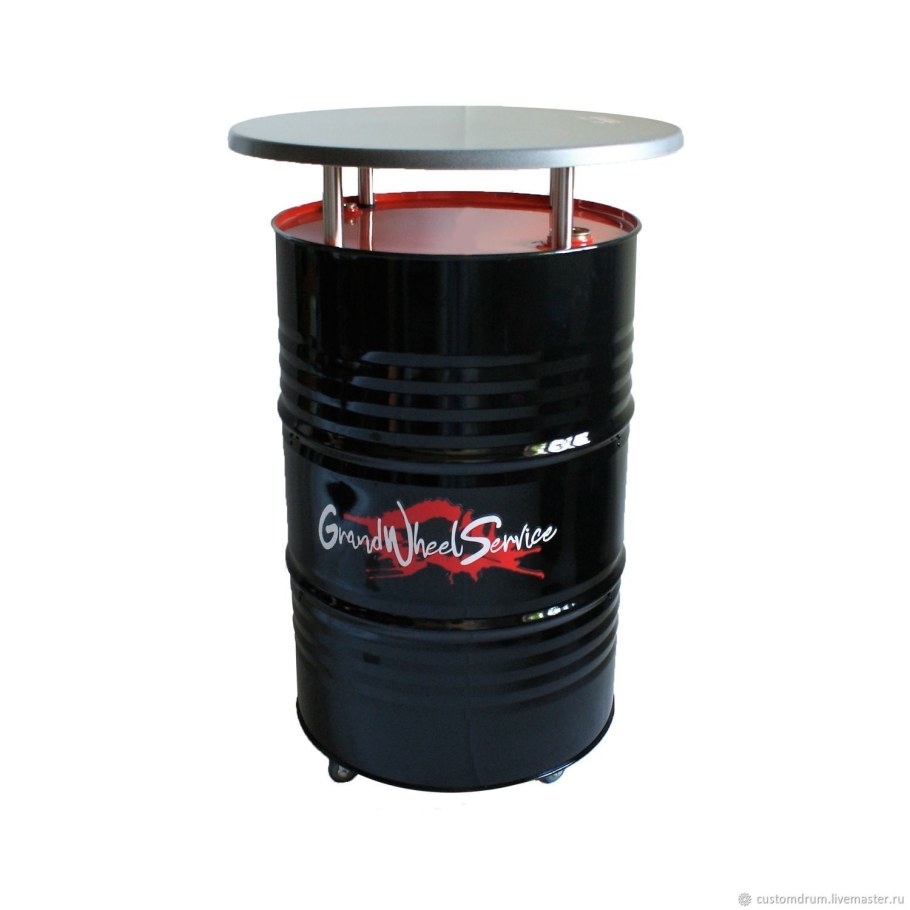 Бочка декоративная деревянная