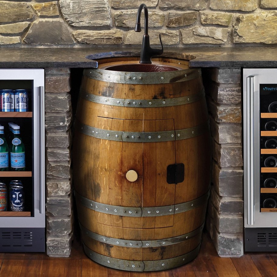 Стеллаж для бочек для вина