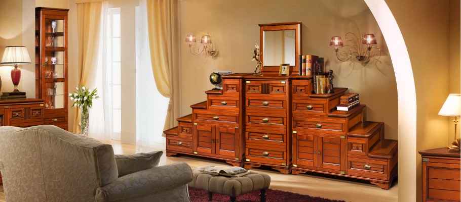 Горка в спальню из дерева