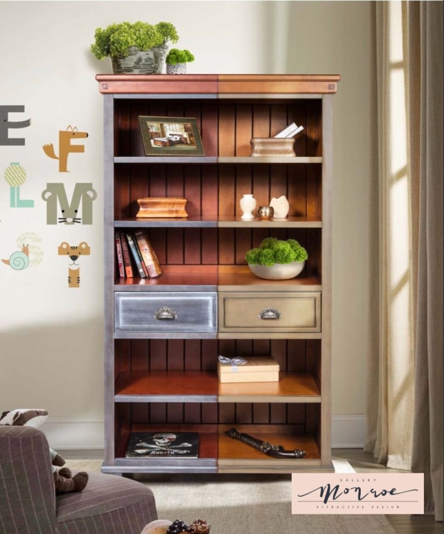 Шкаф настенный Касита 36 с балюстрадой