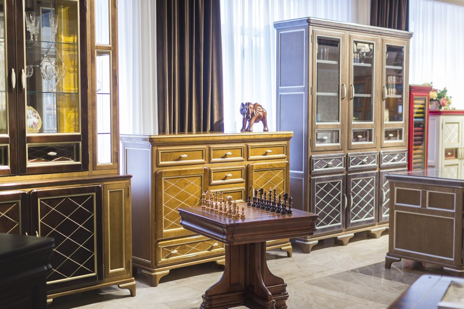 Цвет мебели в студии