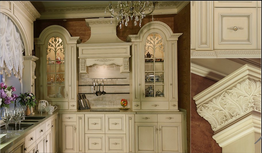 Итальянская стенка риомбини 1762 из массива