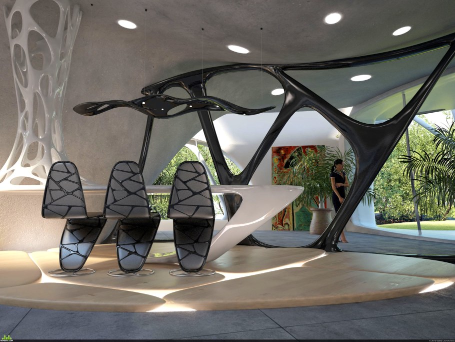 Стул в стиле конструктивизм