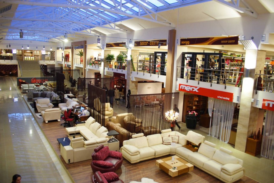 Крупные магазины мебели