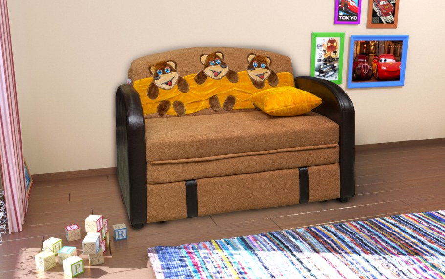 Детский диванчик м-стиль киви