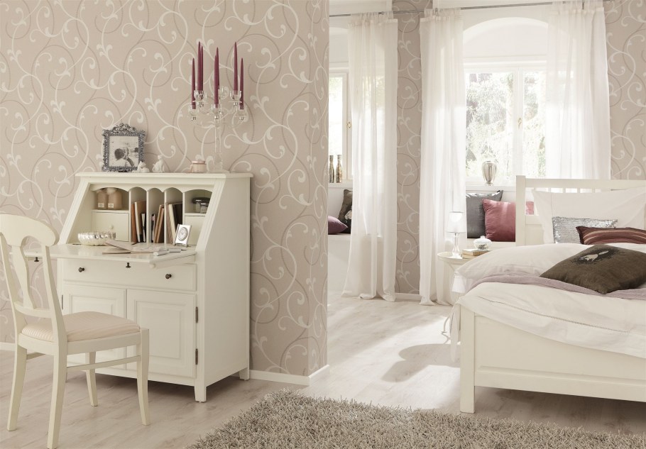 Белая спальня