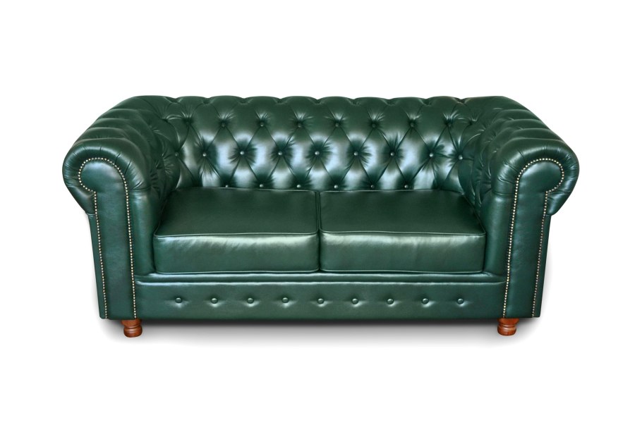 Диван Честер 3-х местный кожа
