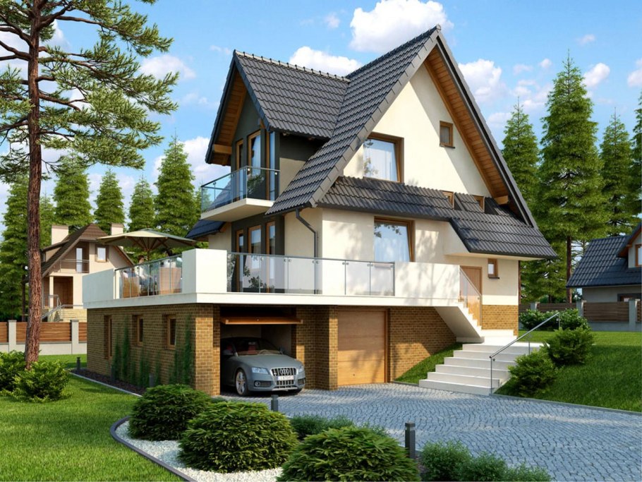 «Дом с мансардой» Василий Еловских