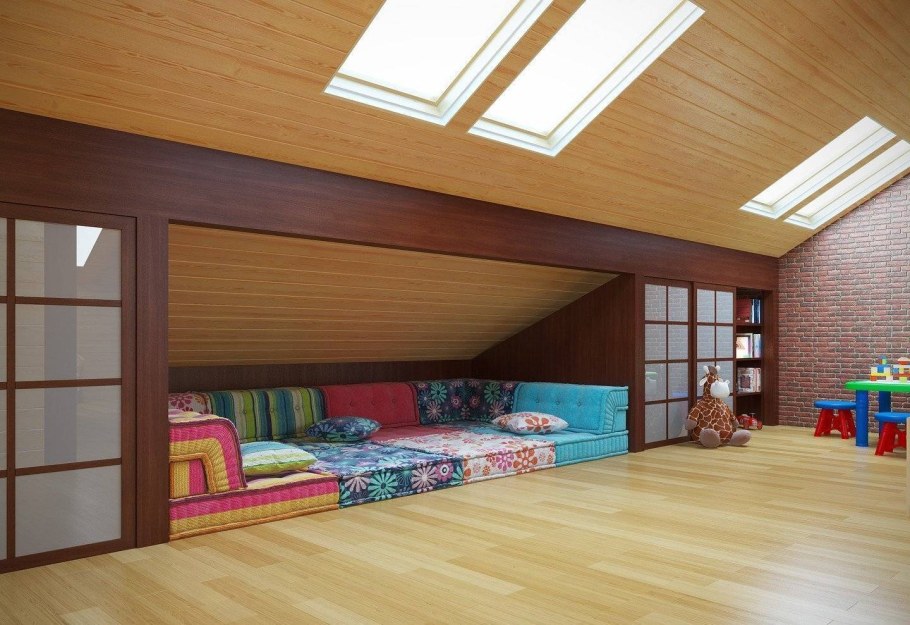 Мансарда на даче