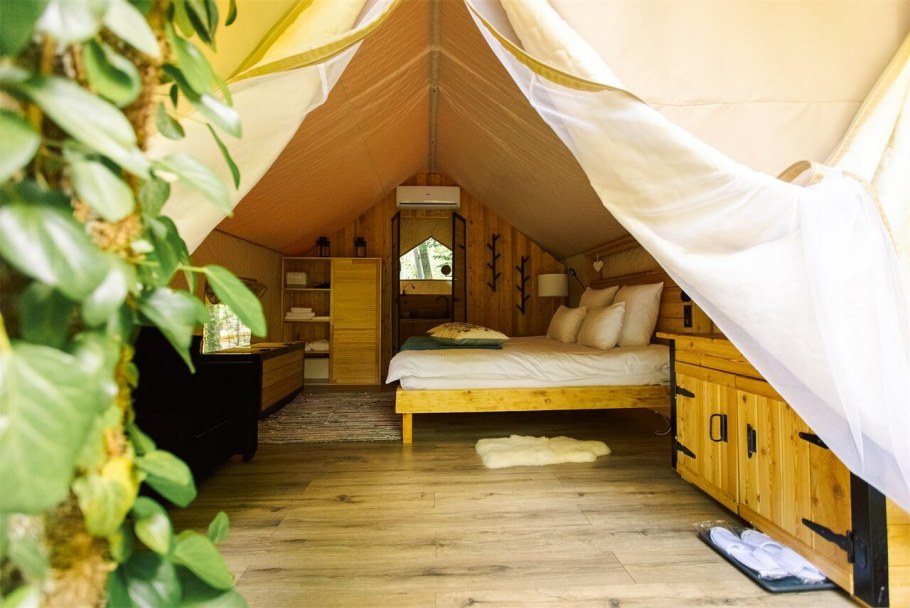 Кемпинг лес Сочи