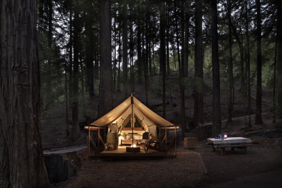 Глэмпинг в тайге
