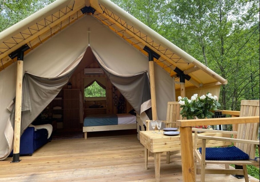 Глэмпинг лес красная Поляна