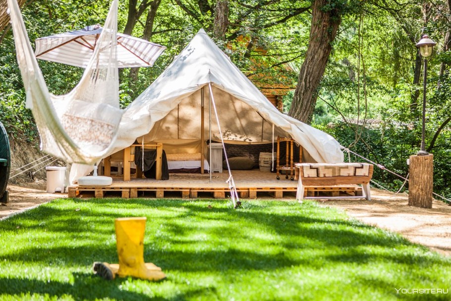 Глэмпинг палатка-Хаус
