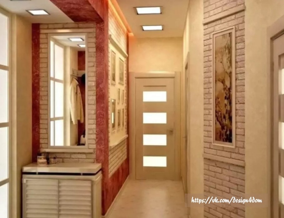 Модный интерьер прихожей 2021