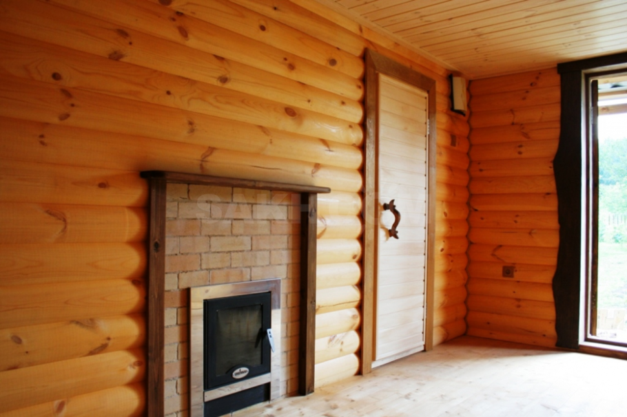 Блок Хаус в предбаннике