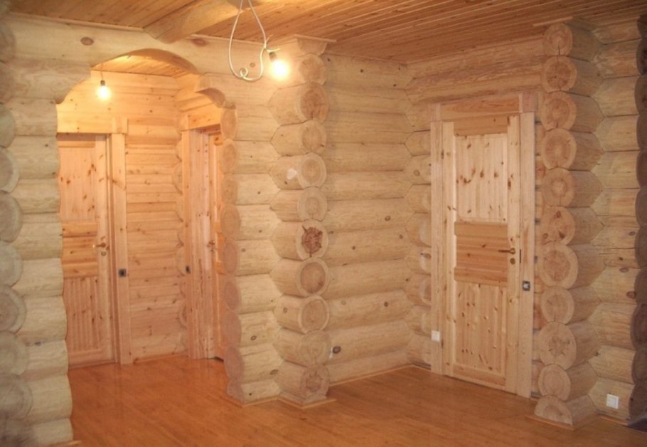 Арка в срубе