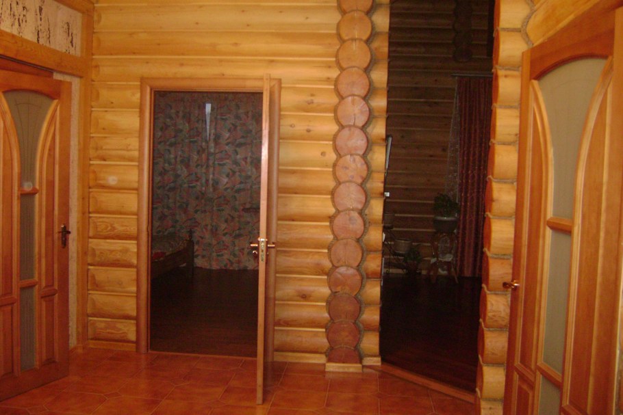 Дверь в срубе