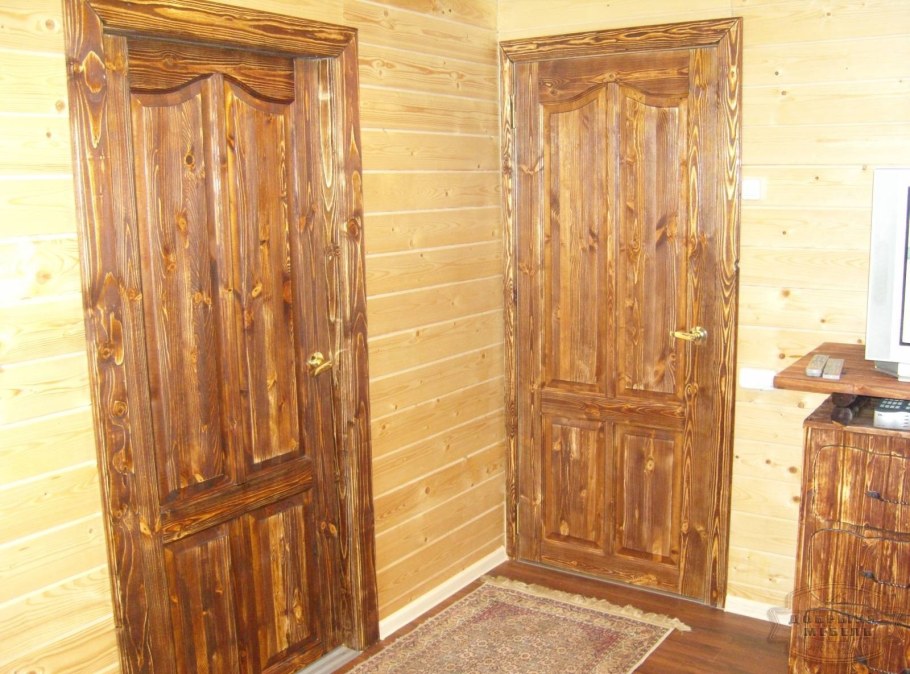 Брашированные межкомнатные двери