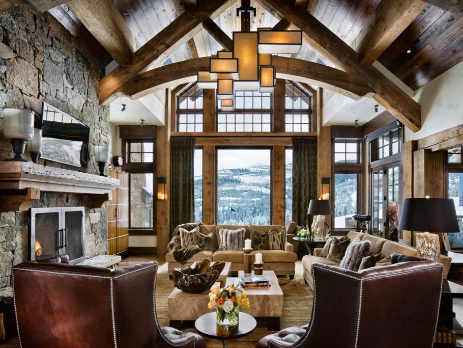 Альпийское Шале интерьер