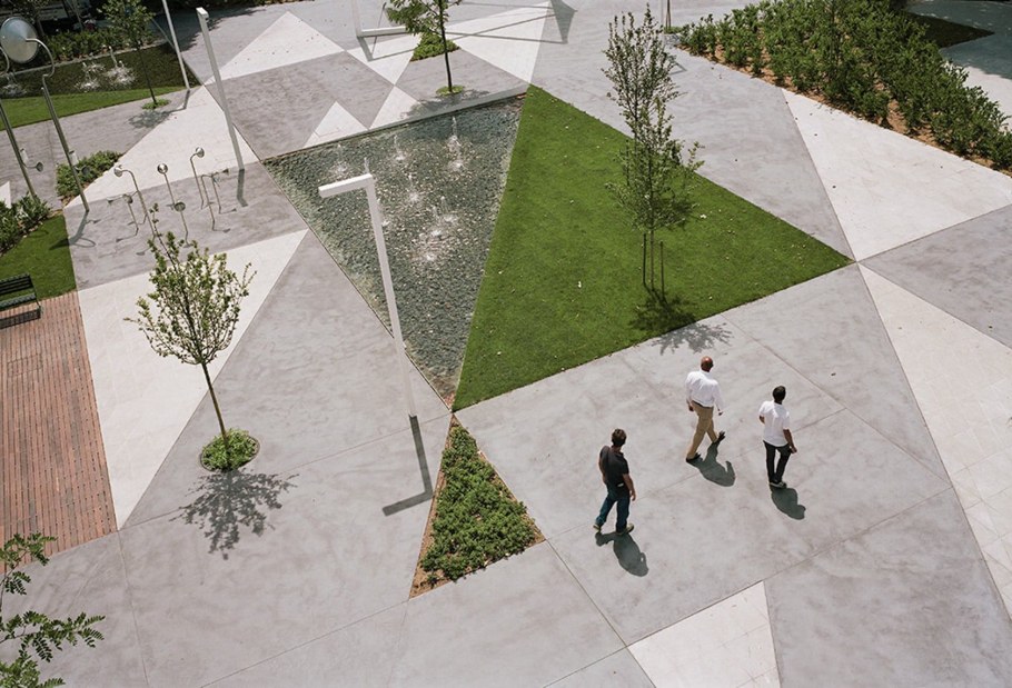 Ландшафтная архитектура скверов Китай