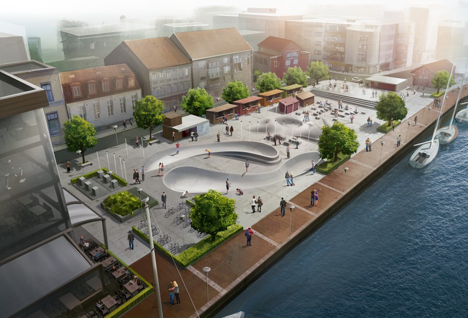 Интерьер общественного пространства