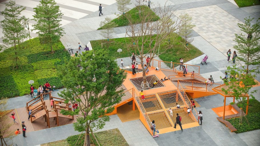 Парк в стиле Модерн