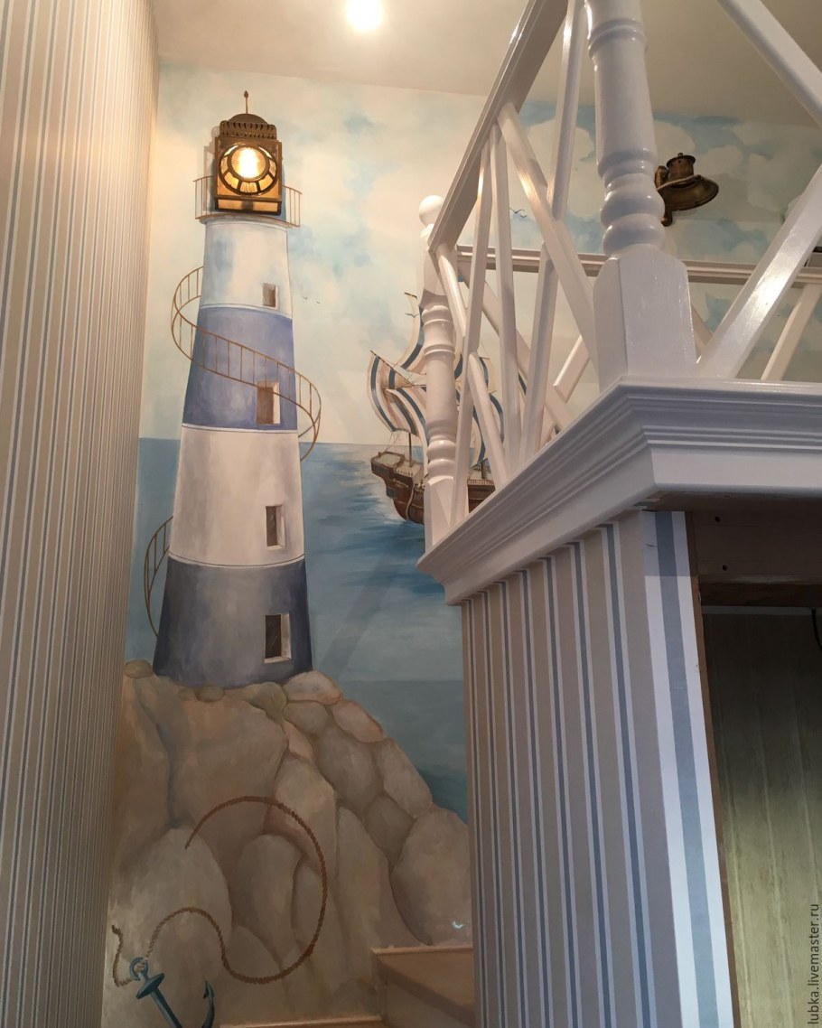 Маяк seashop с подсветкой