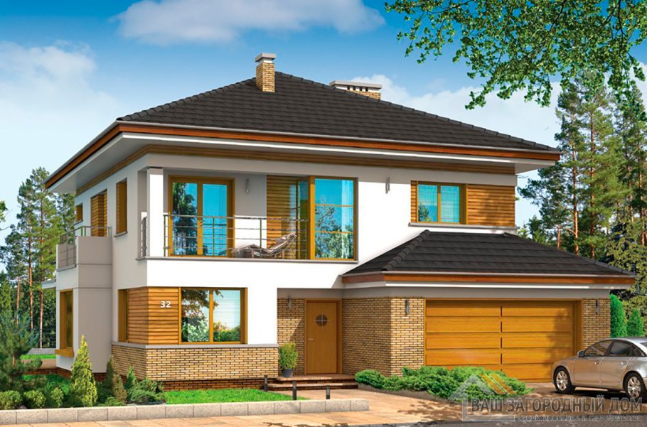 Крыша четырехскатная для дома