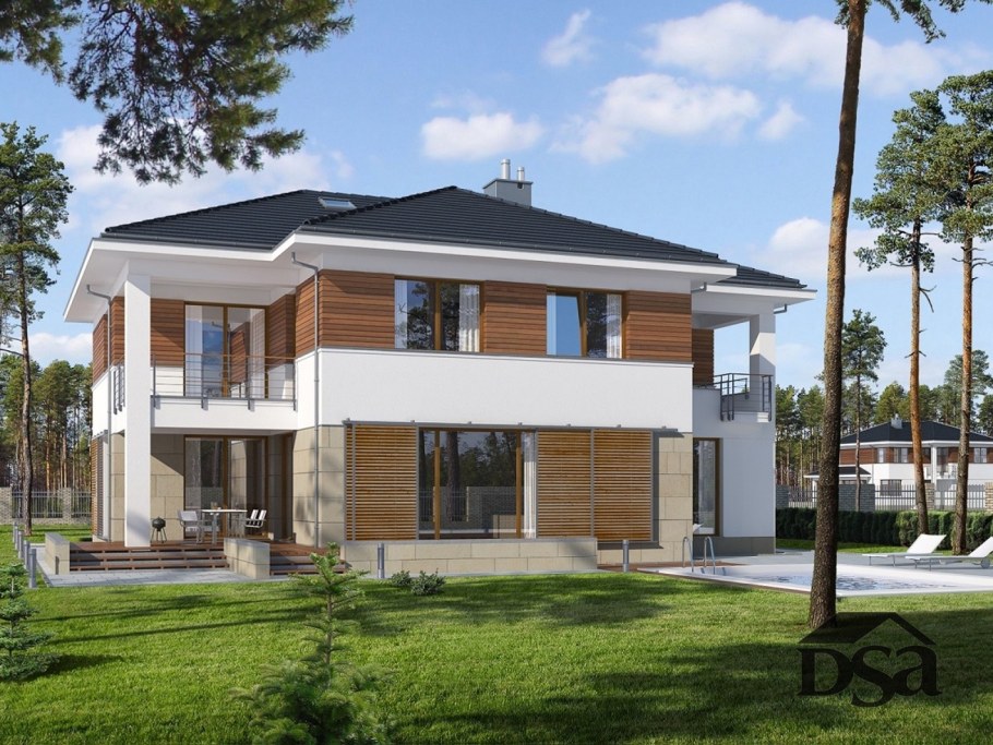 Проекты коттеджей