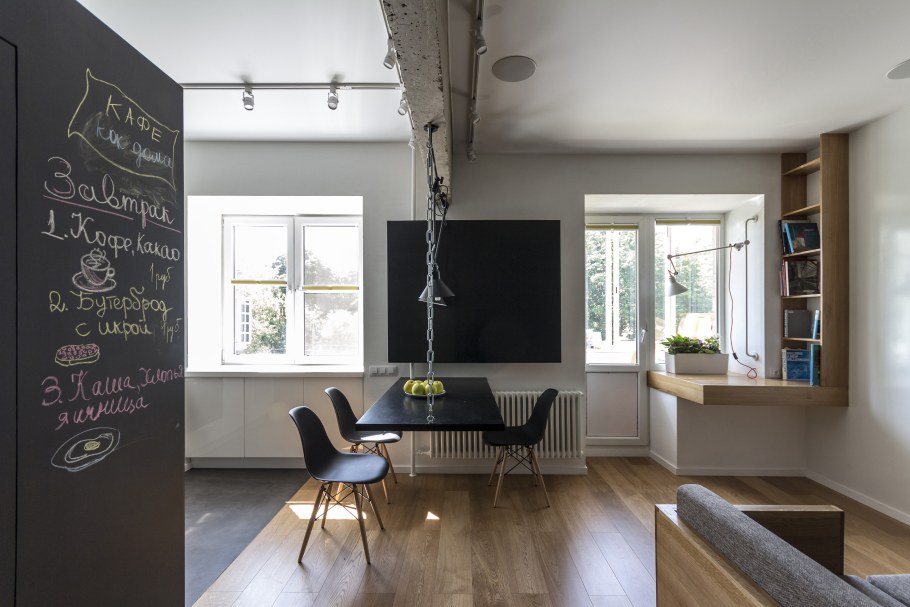 Современный интерьер в сталинке