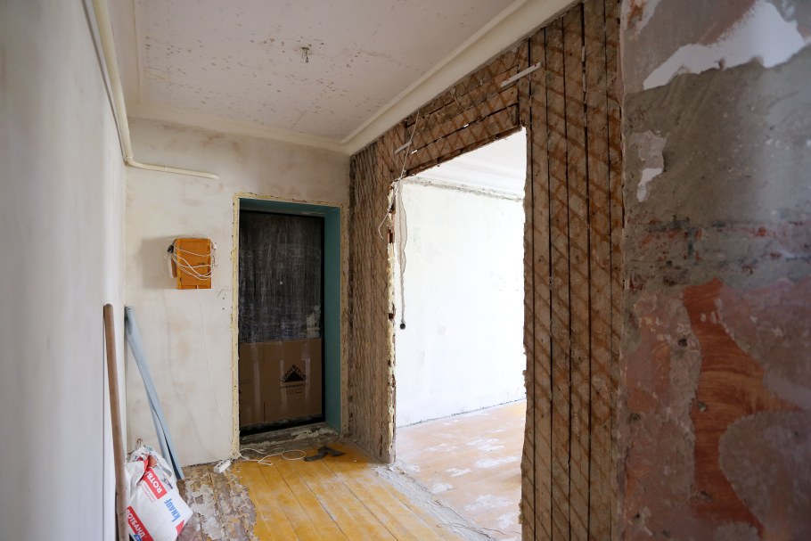 Демонтаж в сталинке