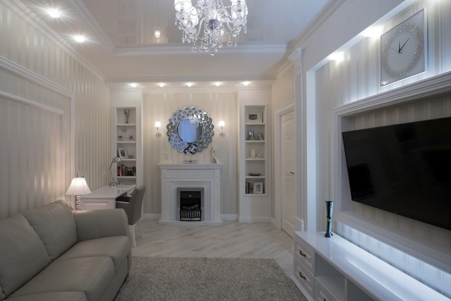 Гостиная в сталинке